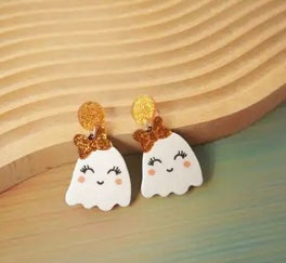 Earrings: Ghost