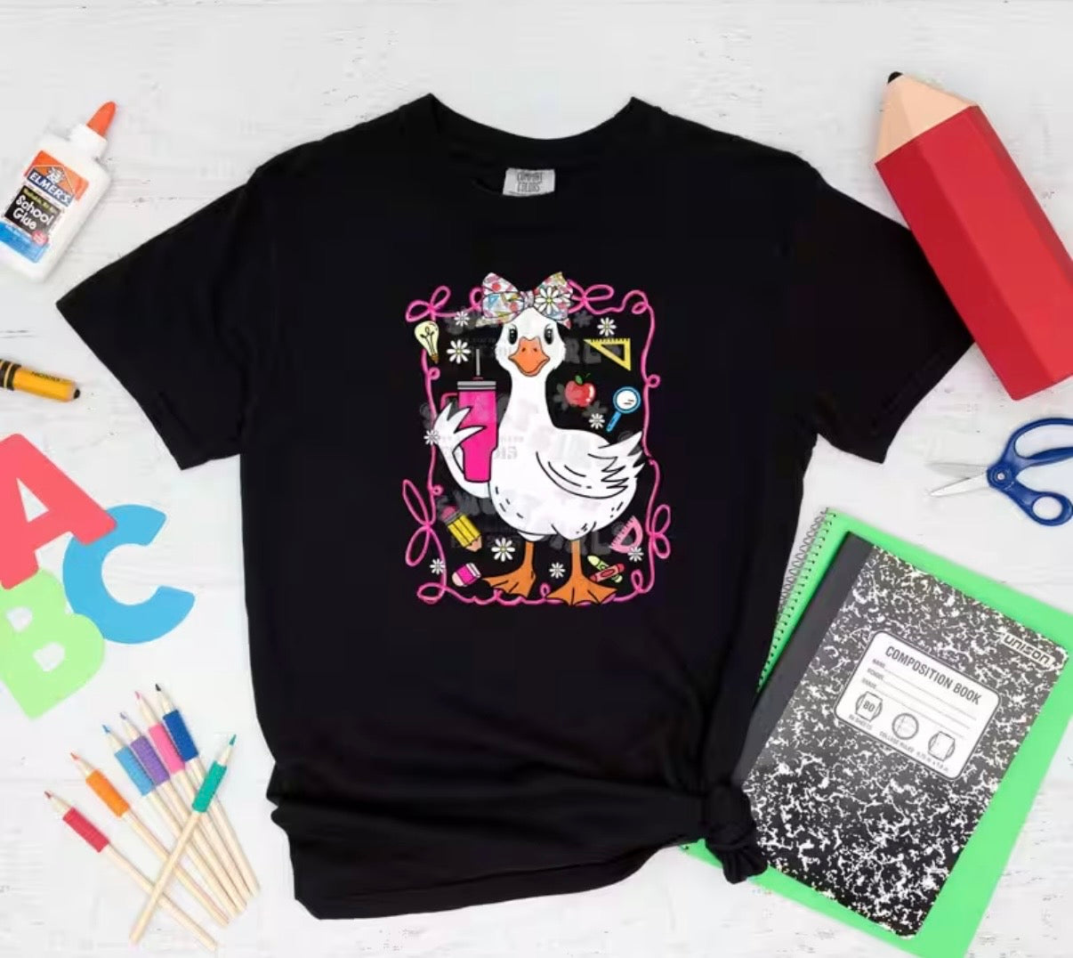 Decal Only: Teacher Goose