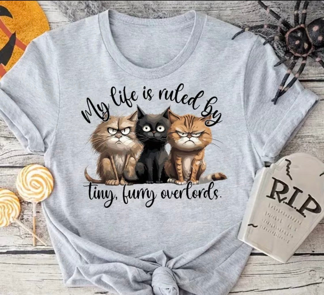 Decal Only: My Life is Ruled By Tiny, Furry Overlords