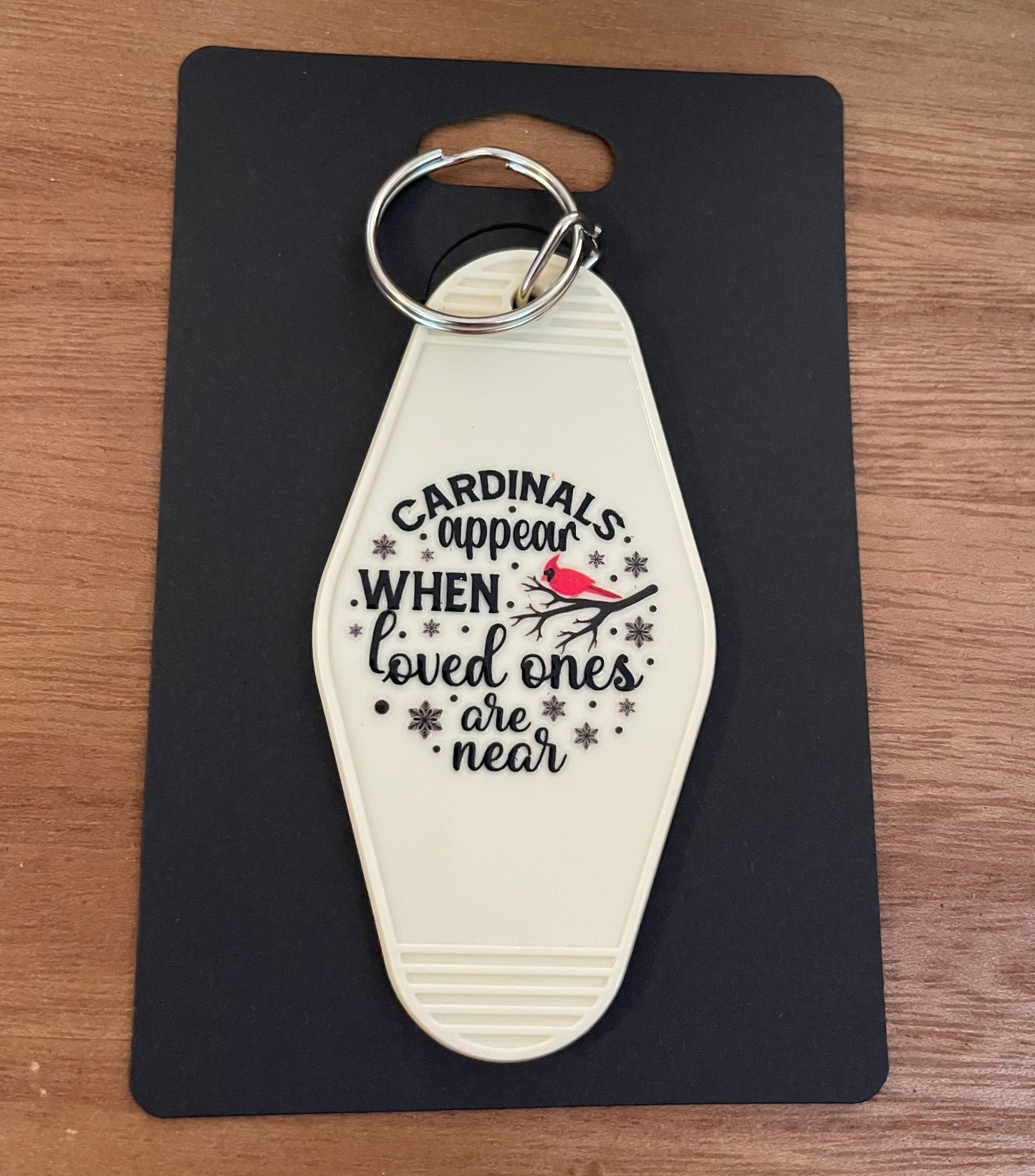 Hotel Keychain: Cardinals