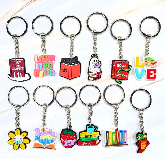 Keychain: Book Themed