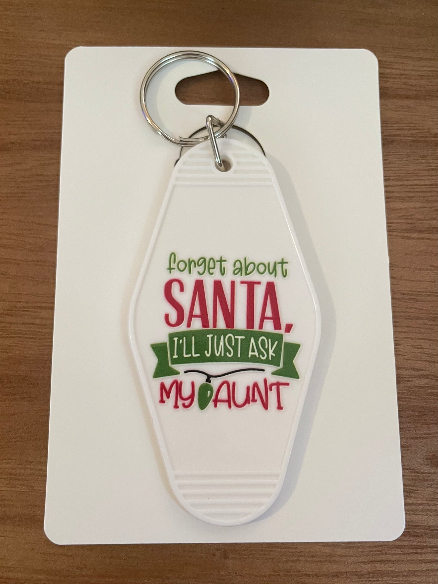 Hotel Keychain: Christmas Themed