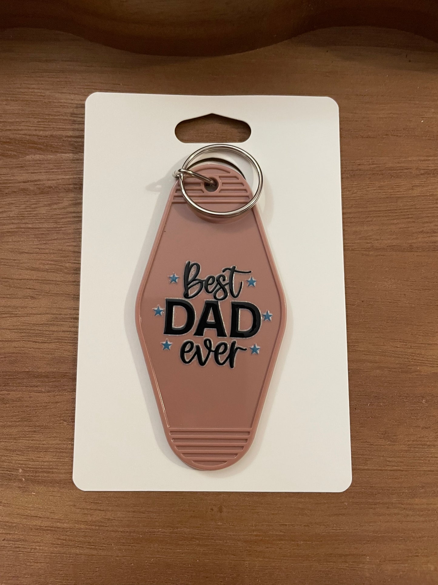 Hotel Keychain: Dad Themed