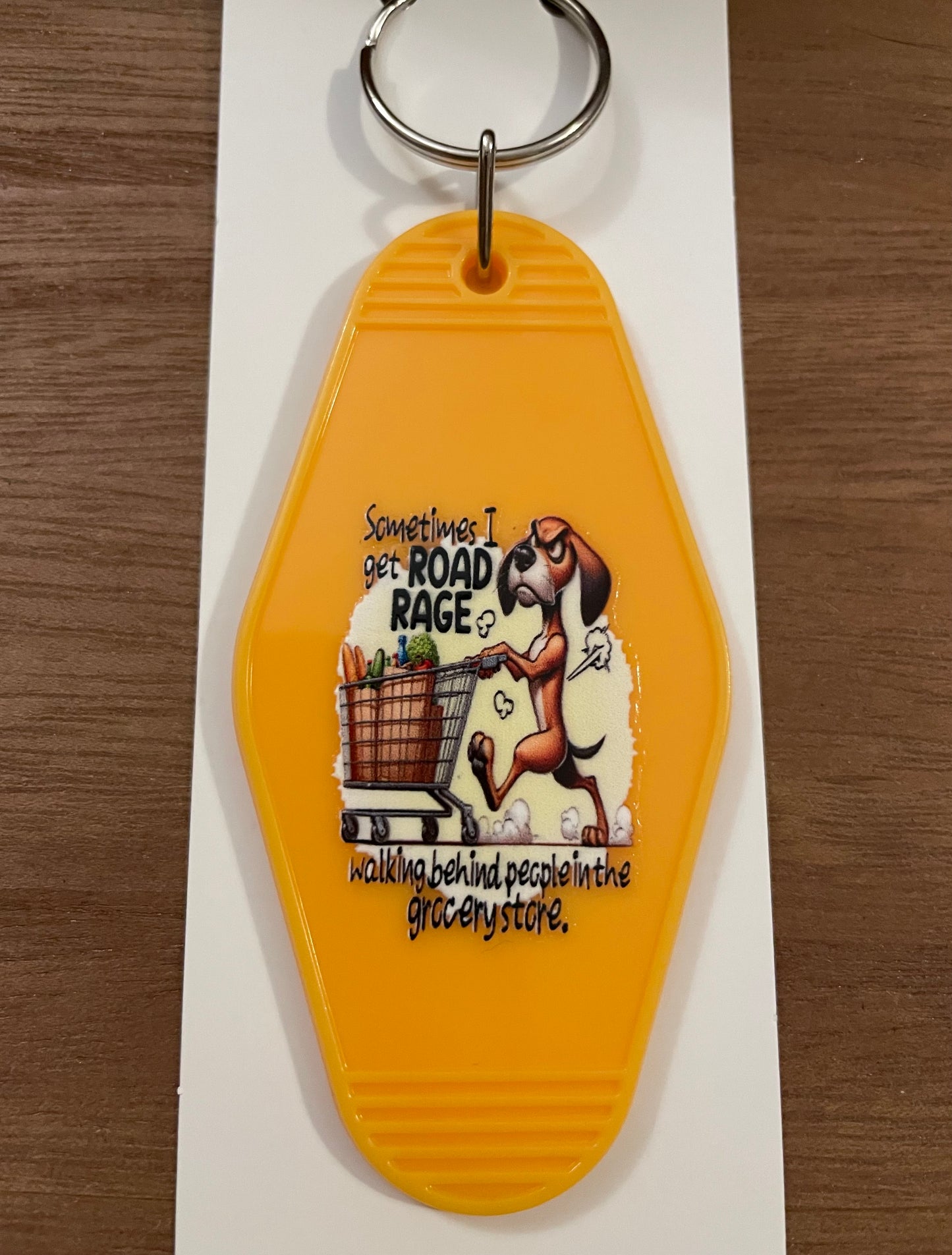 Hotel Keychain: Funny Dogs