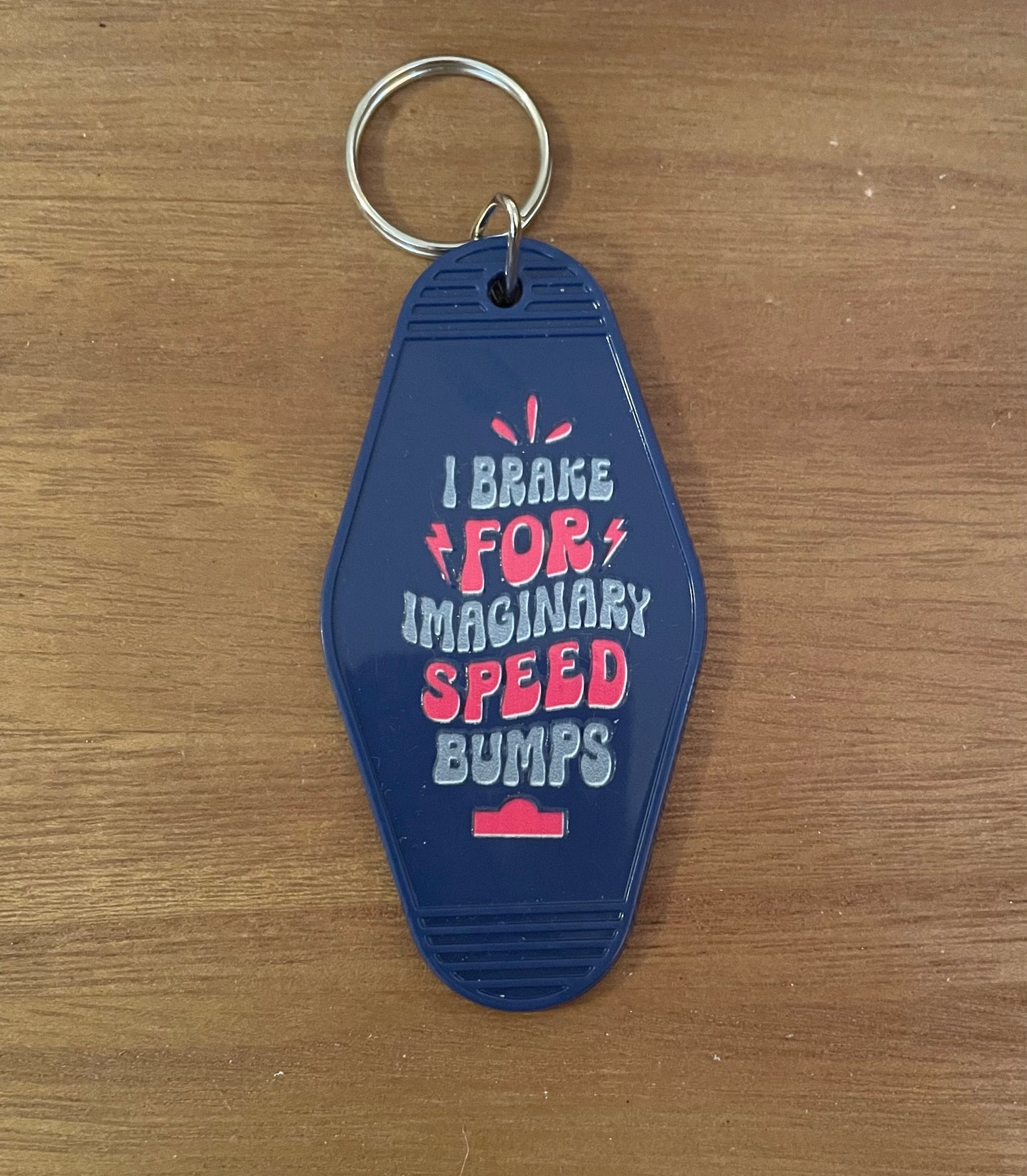 Hotel Keychain: Funny Driving