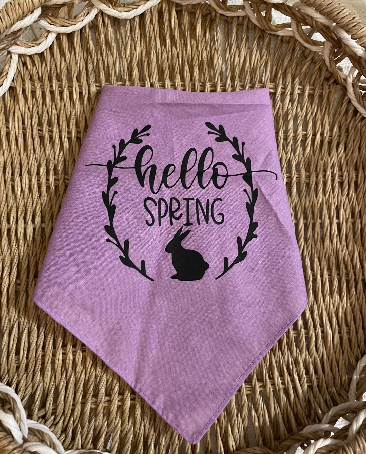 Pet Bandana: Easter/Spring