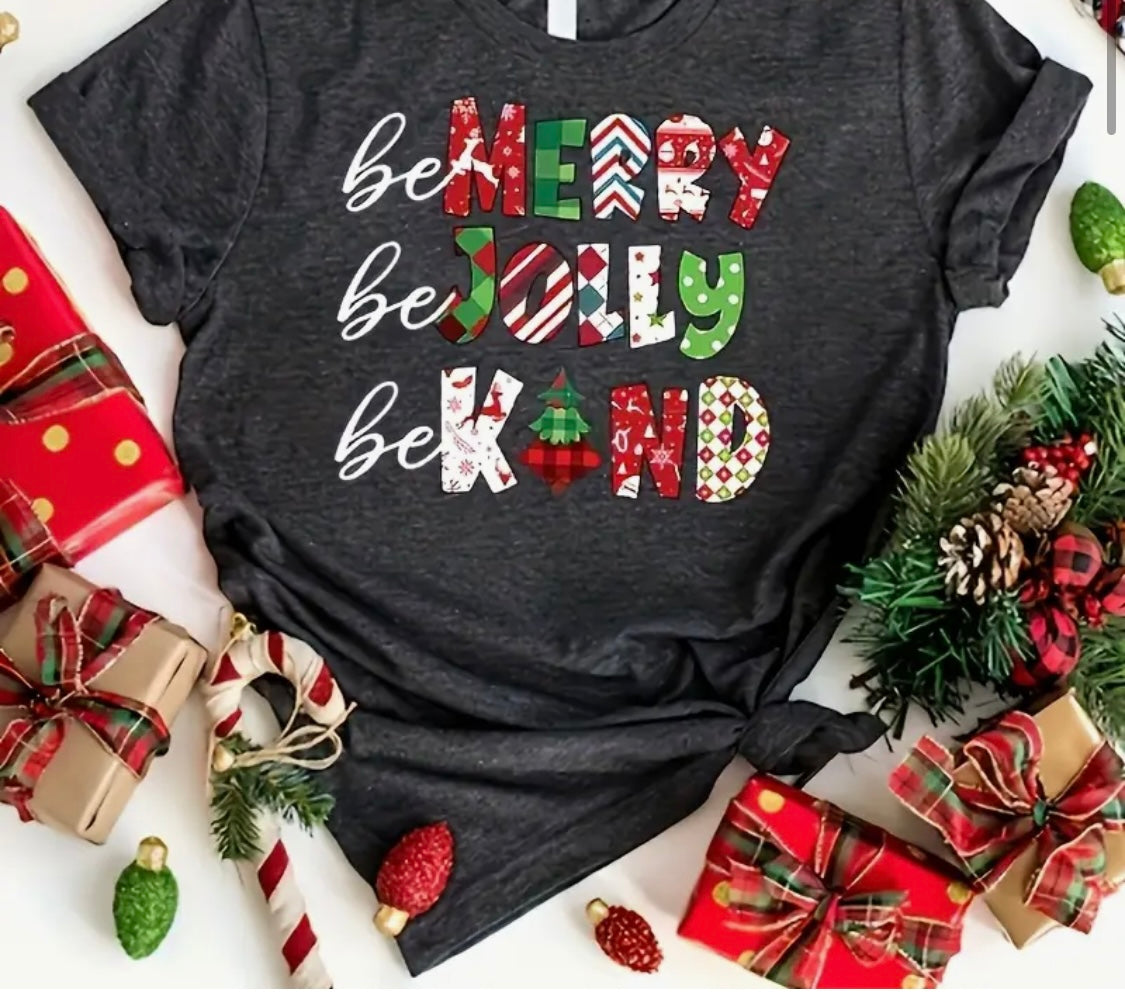 ✨Decal Only: Be Merry, Be Jolly, Be Kind