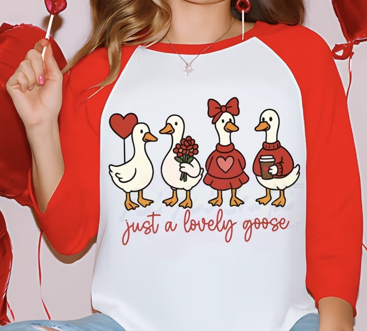 Decal Only: Just a Lovely Goose (Option 2)