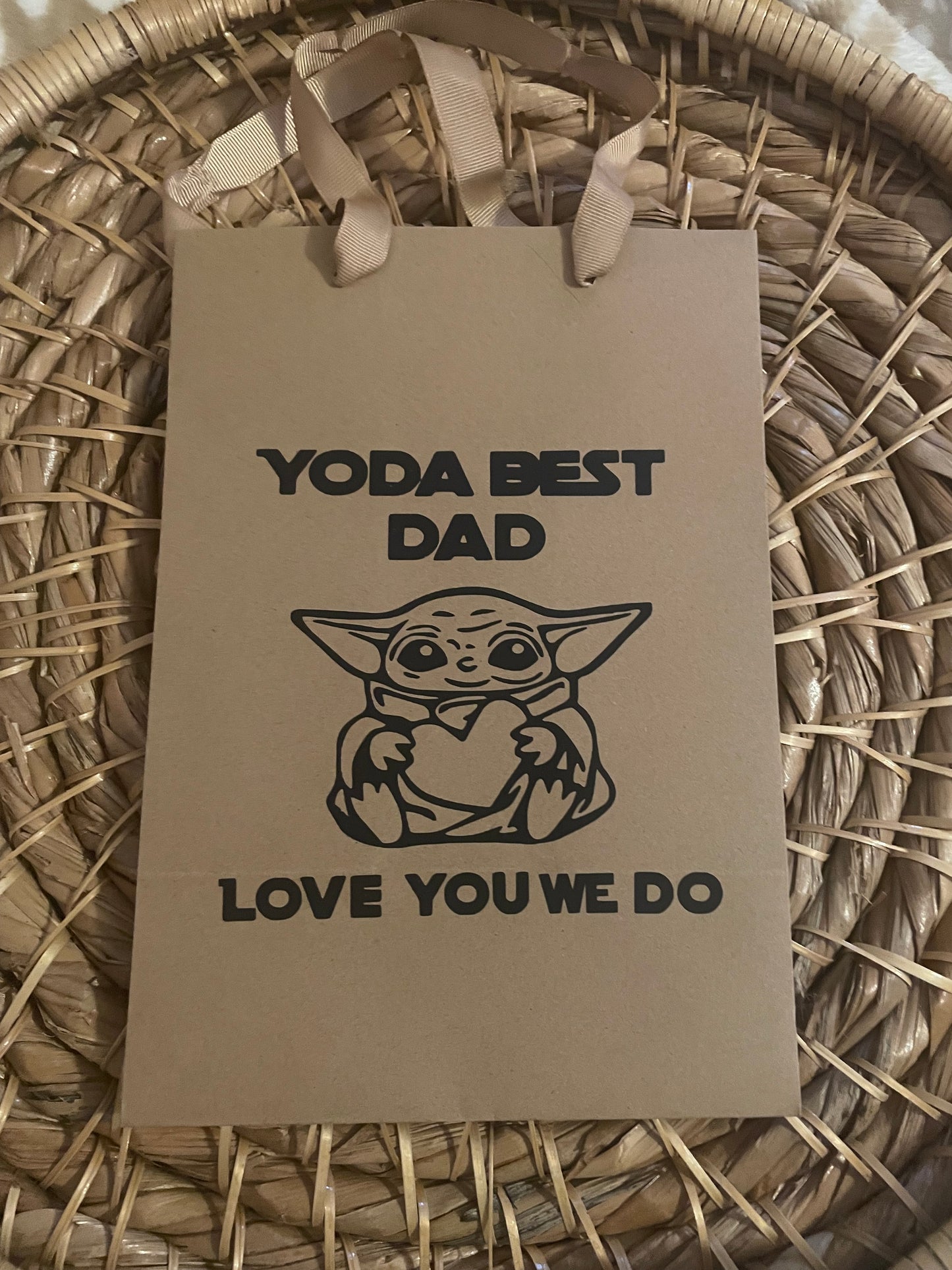 Gift Bag (Yoda Best Dad…)