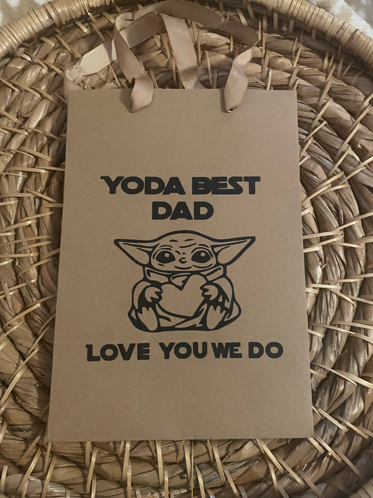 Gift Bag (Yoda Best Dad…)