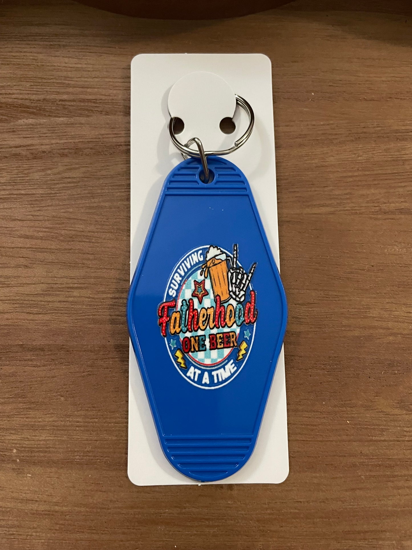 Hotel Keychain: Dad Themed
