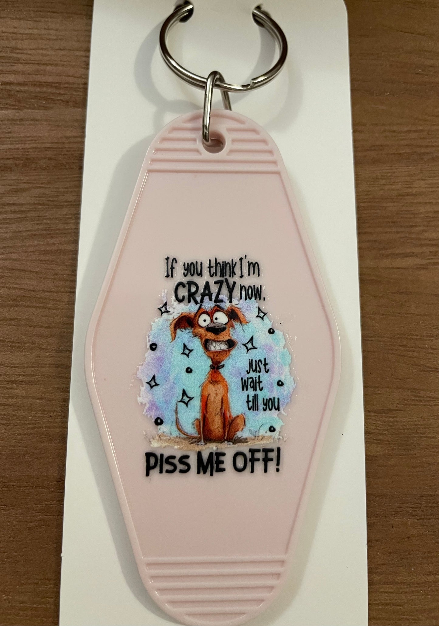 Hotel Keychain: Funny Dogs