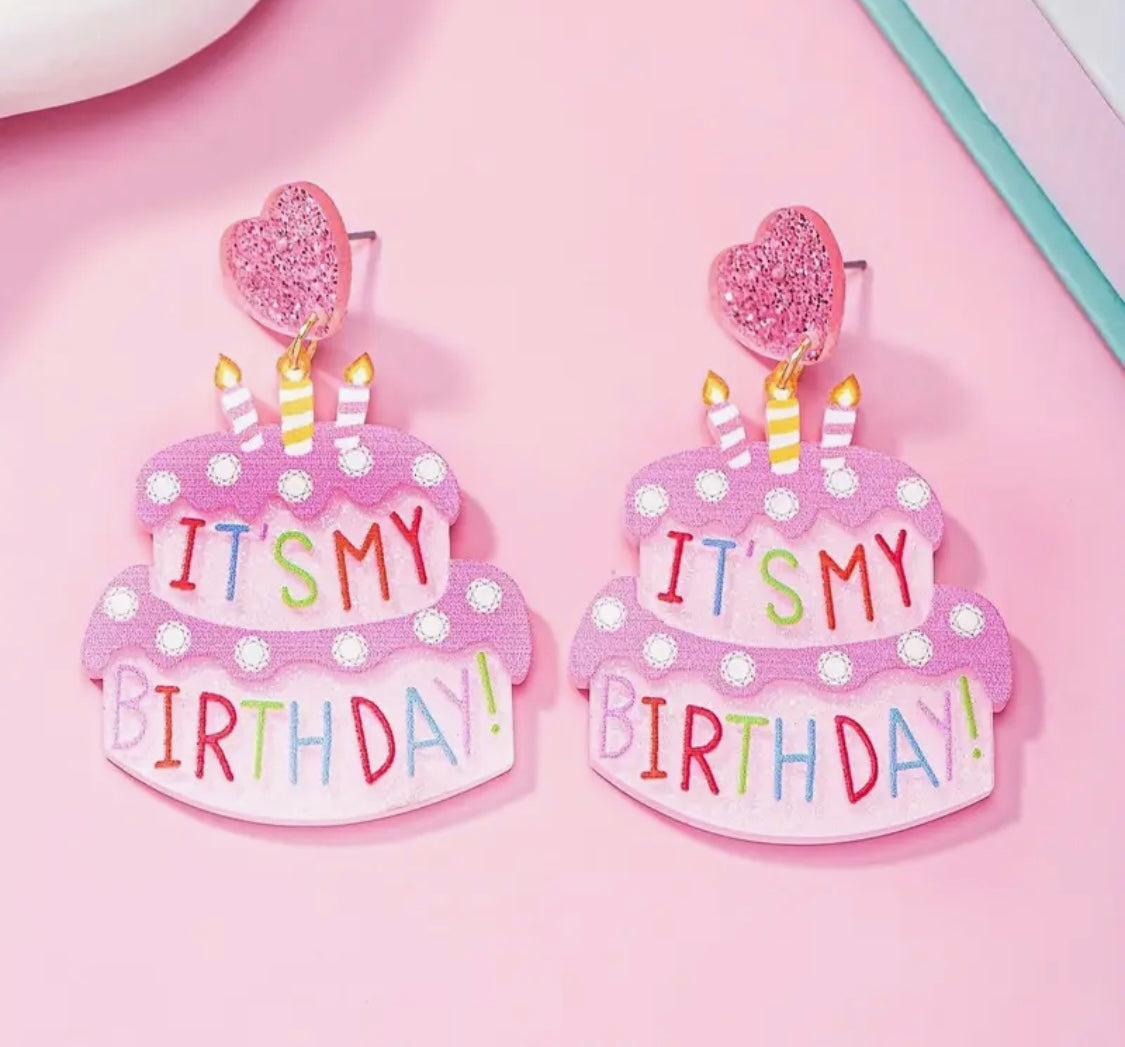 Earrings: It’s My Birthday