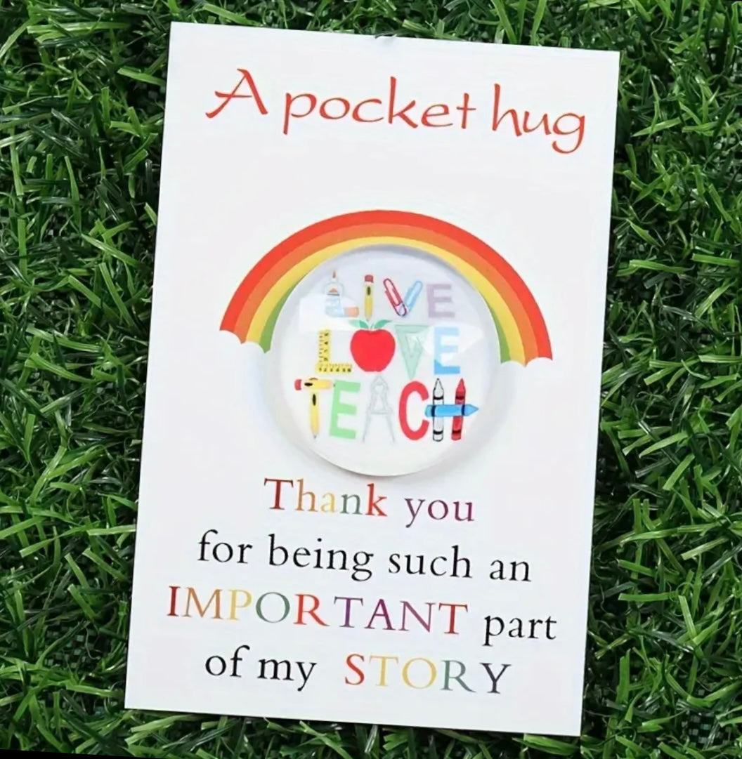 Pocket Hug: Live, Love, Teach