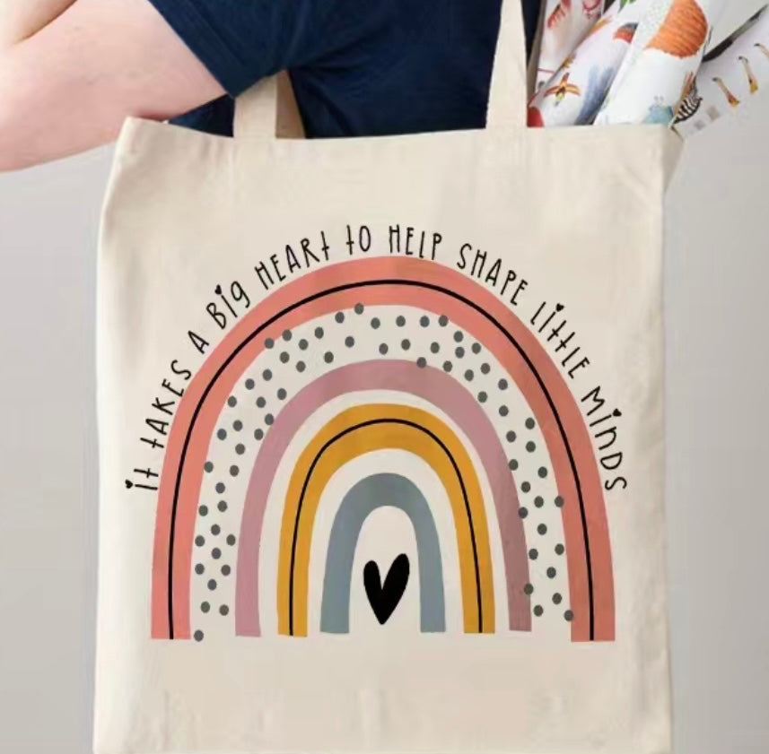 Teacher: Canvas Tote