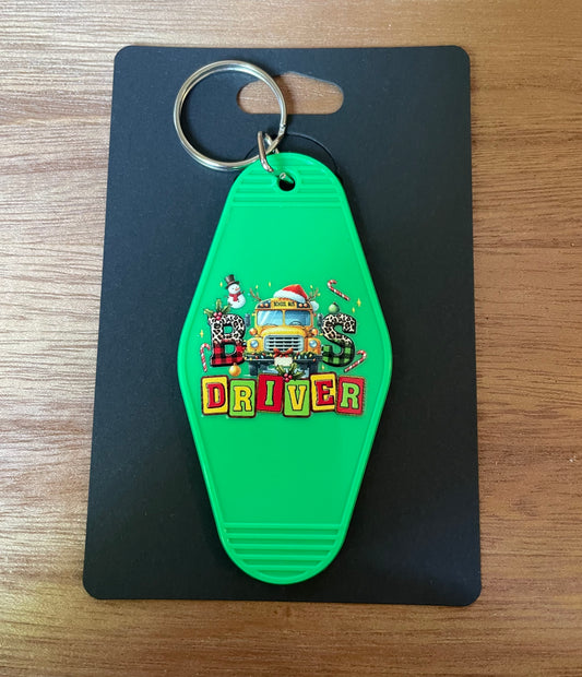 Hotel Keychain: Bus Driver