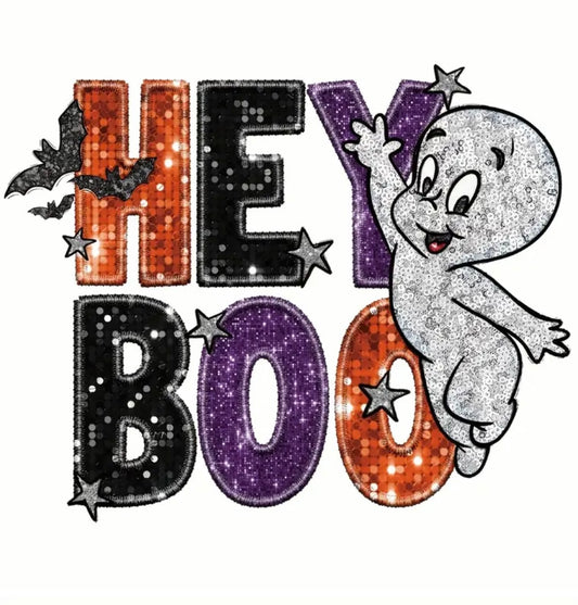 Decal Only: Hey Boo