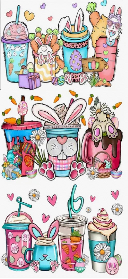 ✨Decal Only: Easter Drinks