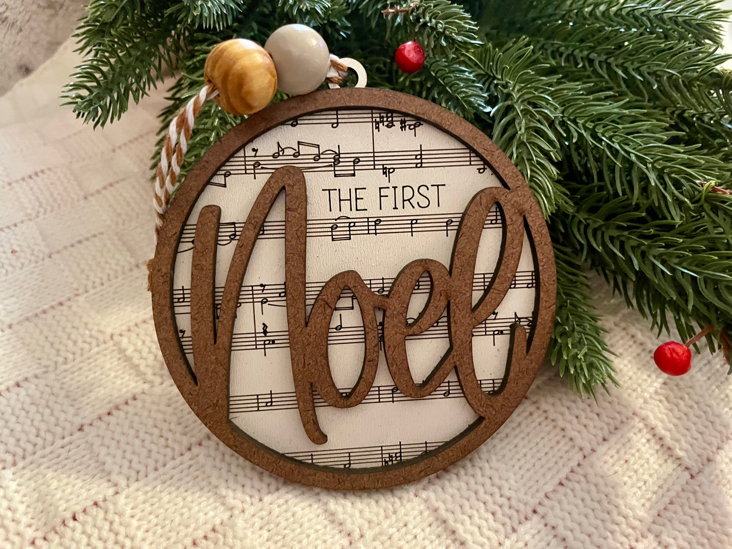 ✨Lyric Ornament: The First Noel