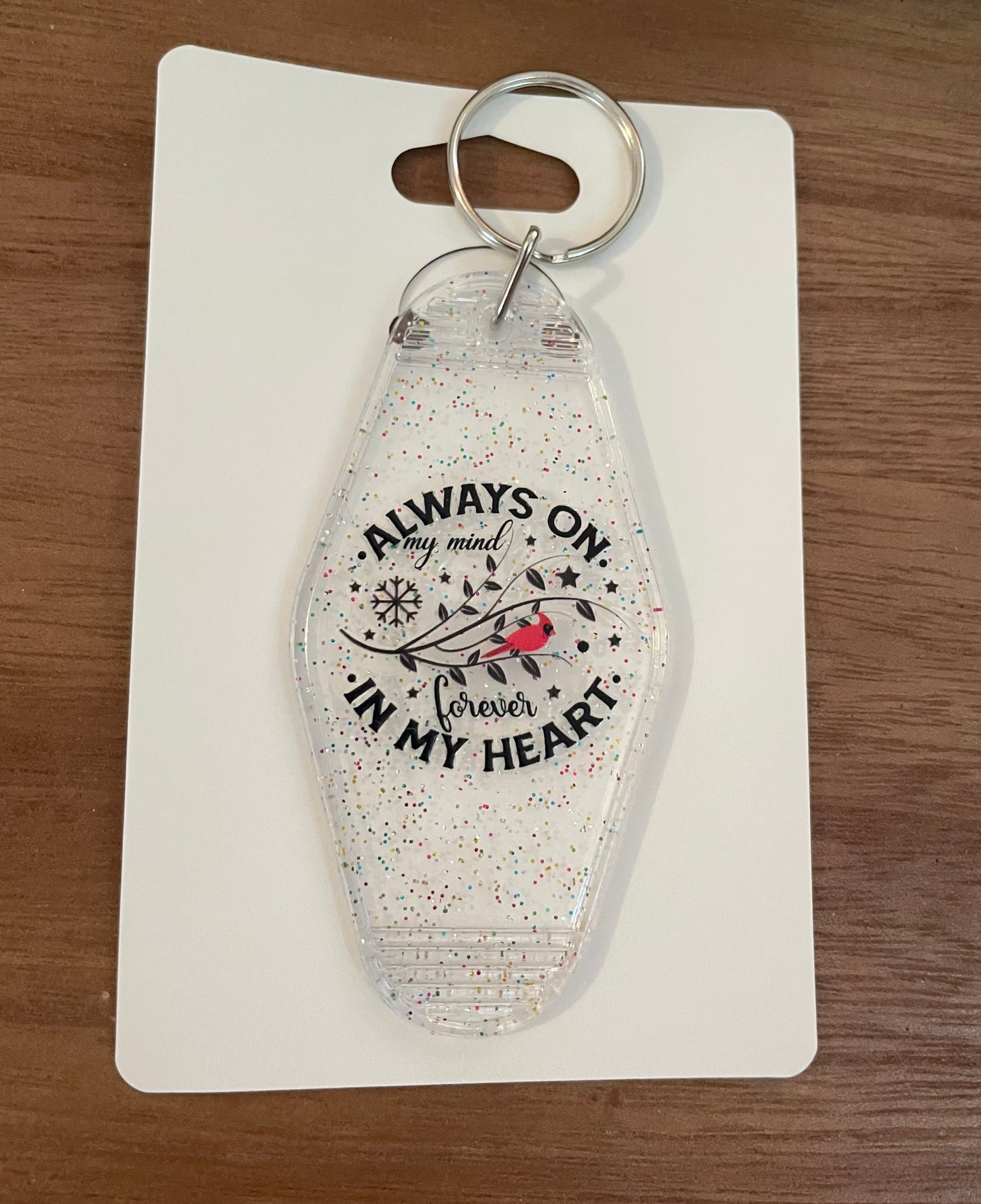 Hotel Keychain: Cardinals