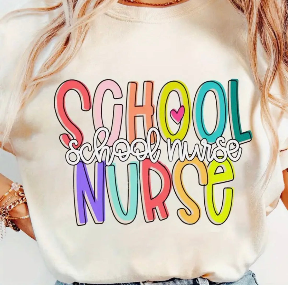 ✨Decal Only: School Nurse