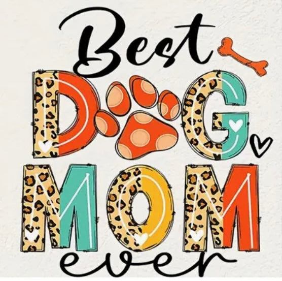 ✨Decal Only: Dog Mom (Variety)