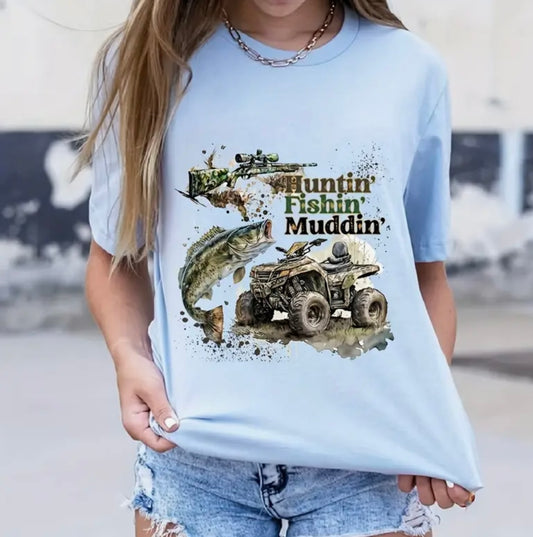 ✨Decal Only: Huntin’ Fishin’ Muddin’