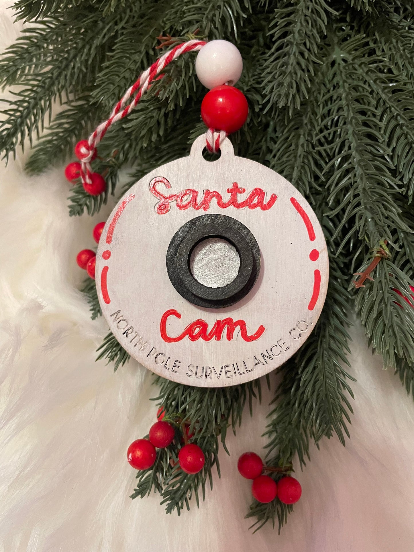 Ornament: Santa Cam