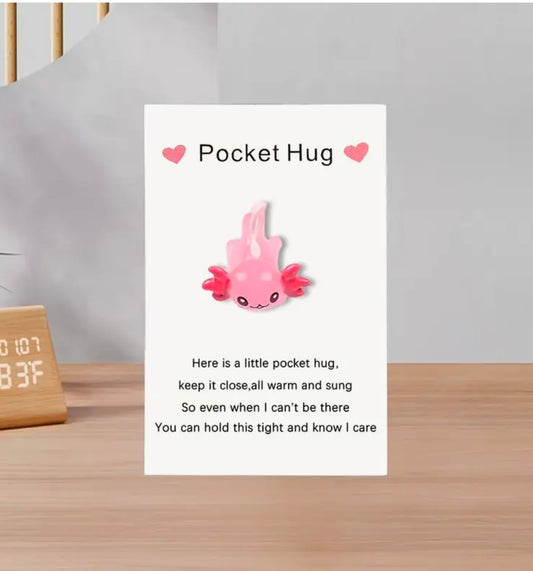 Pocket Hug: Axolotl (Option 1)