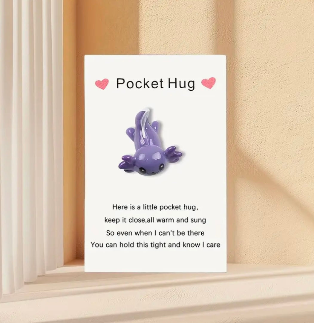 Pocket Hug: Axolotl (Option 1)