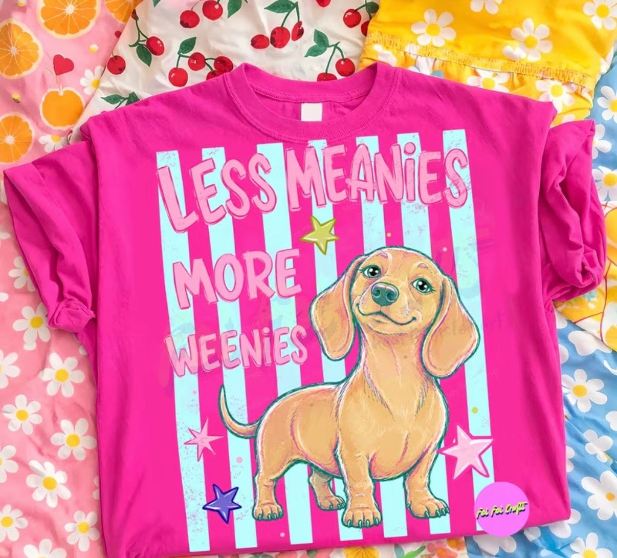 Decal Only: Less Meanies More Weenies