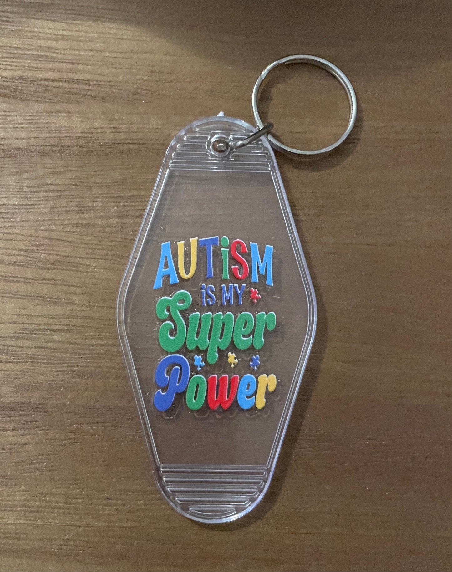 Hotel Keychain: Autism