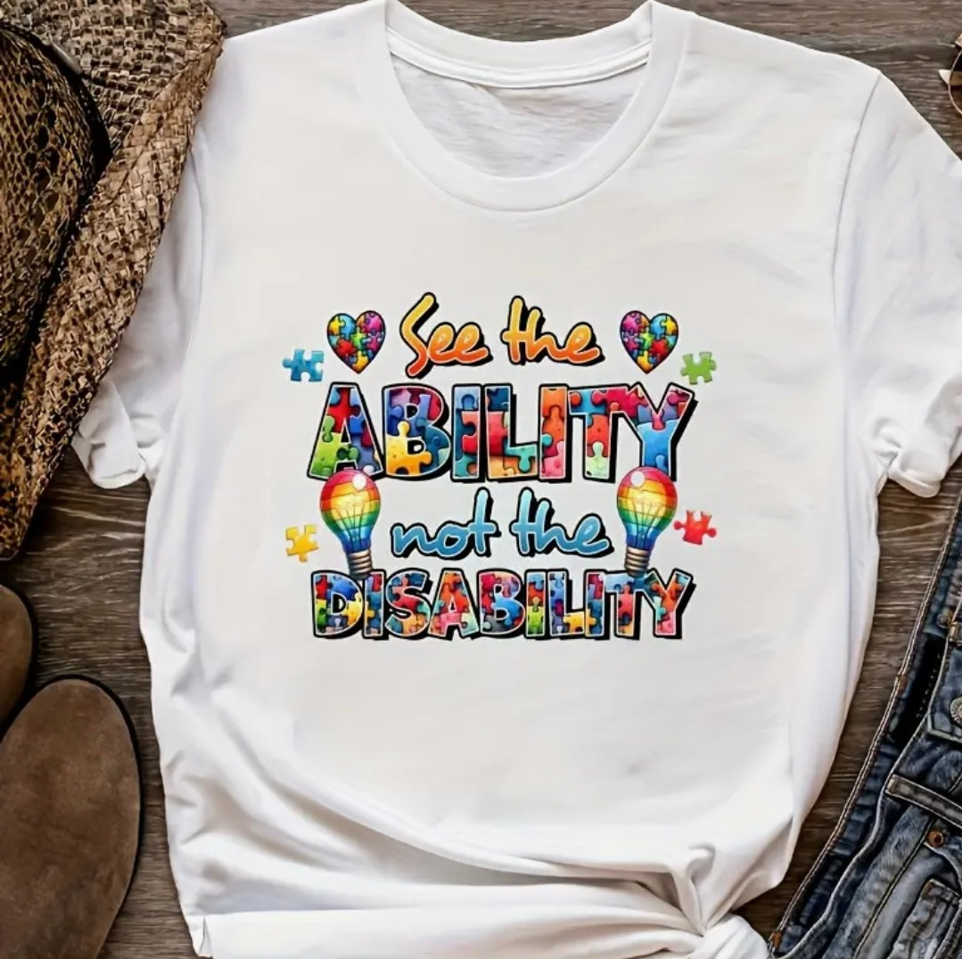 ✨Decal Only: Autism - See the Ability Not the Disability