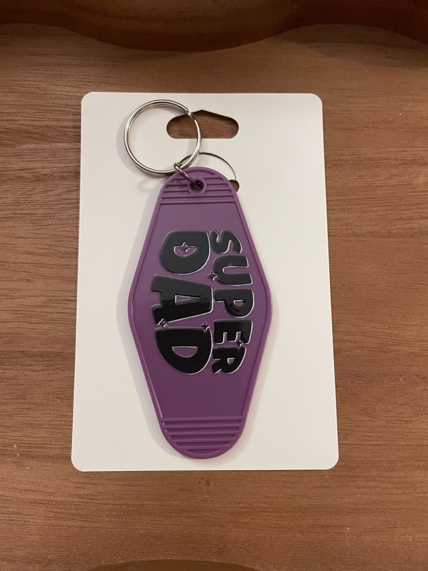 Hotel Keychain: Dad Themed