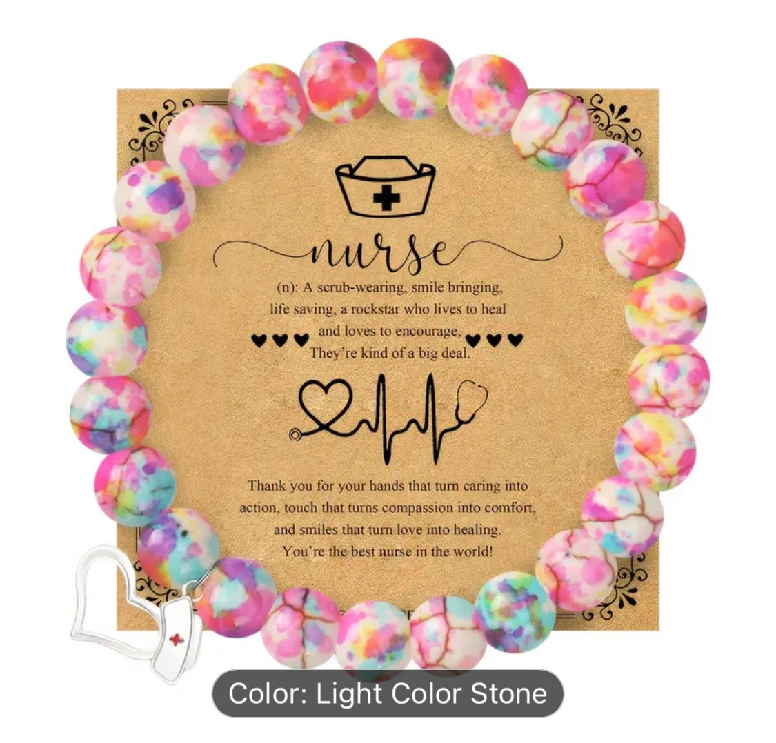 Bracelet: Nurse (Stone)