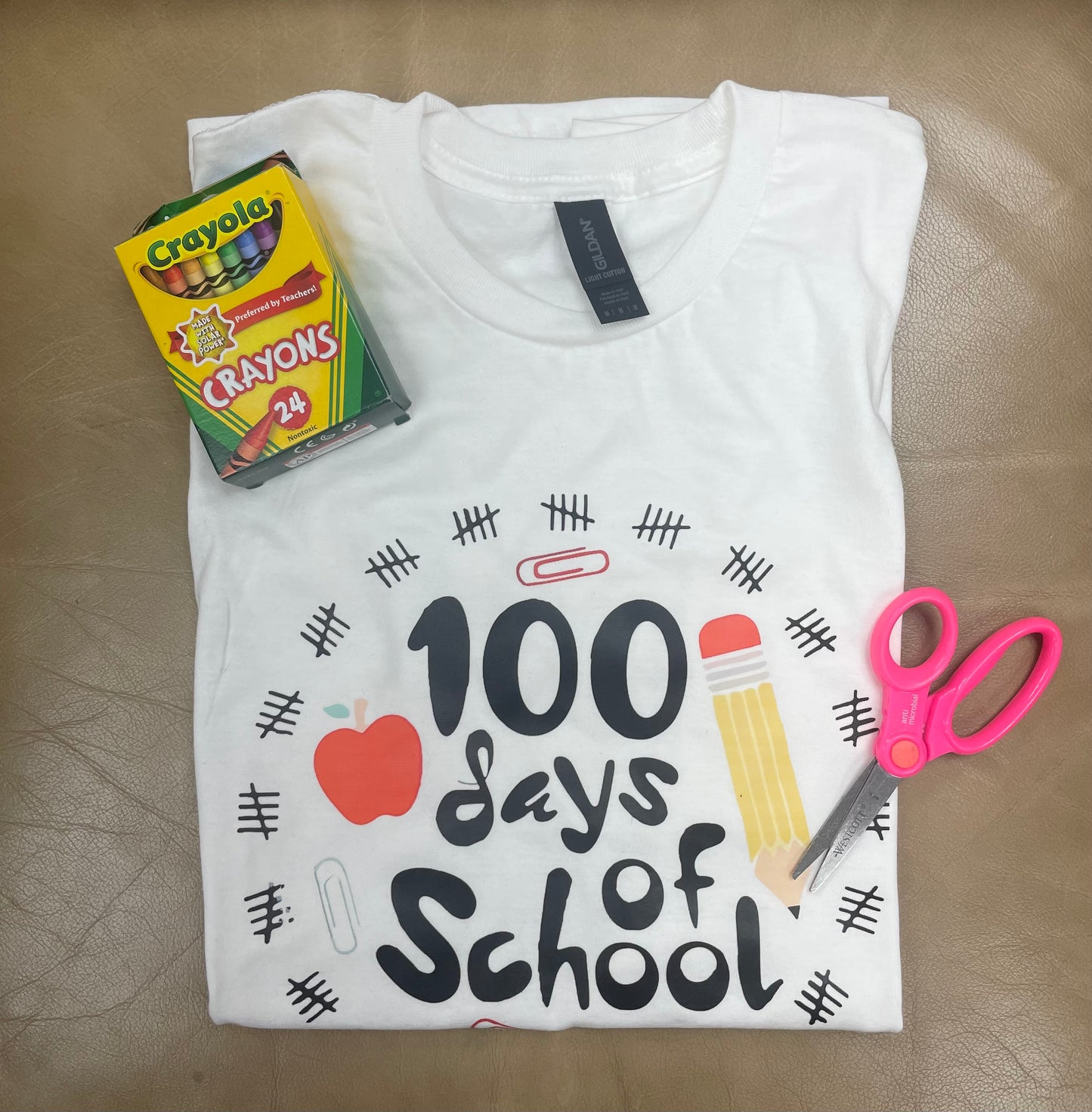 ✨100 Days of School: Adult T-Shirt