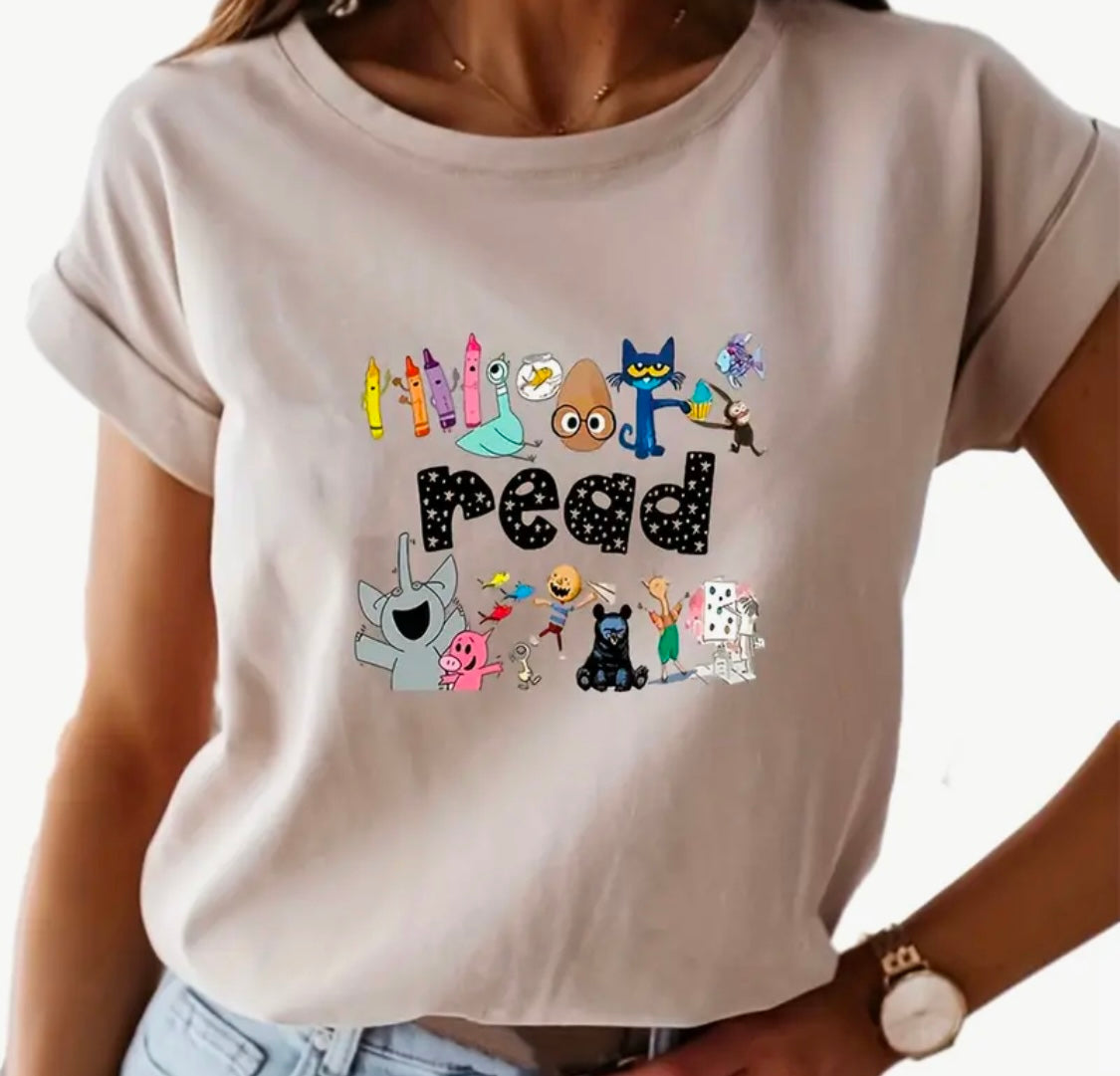 ✨Decal Only: READ (Children’s Book Characters)