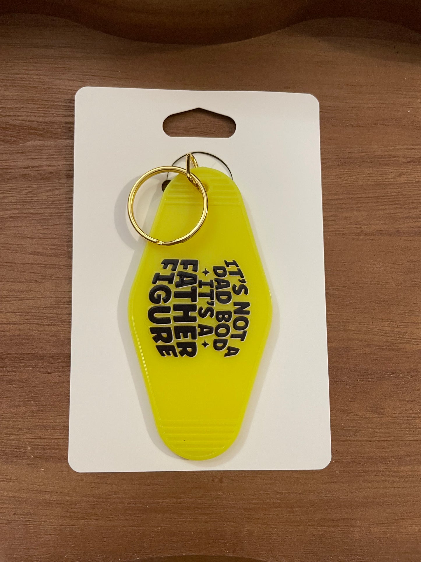 Hotel Keychain: Dad Themed