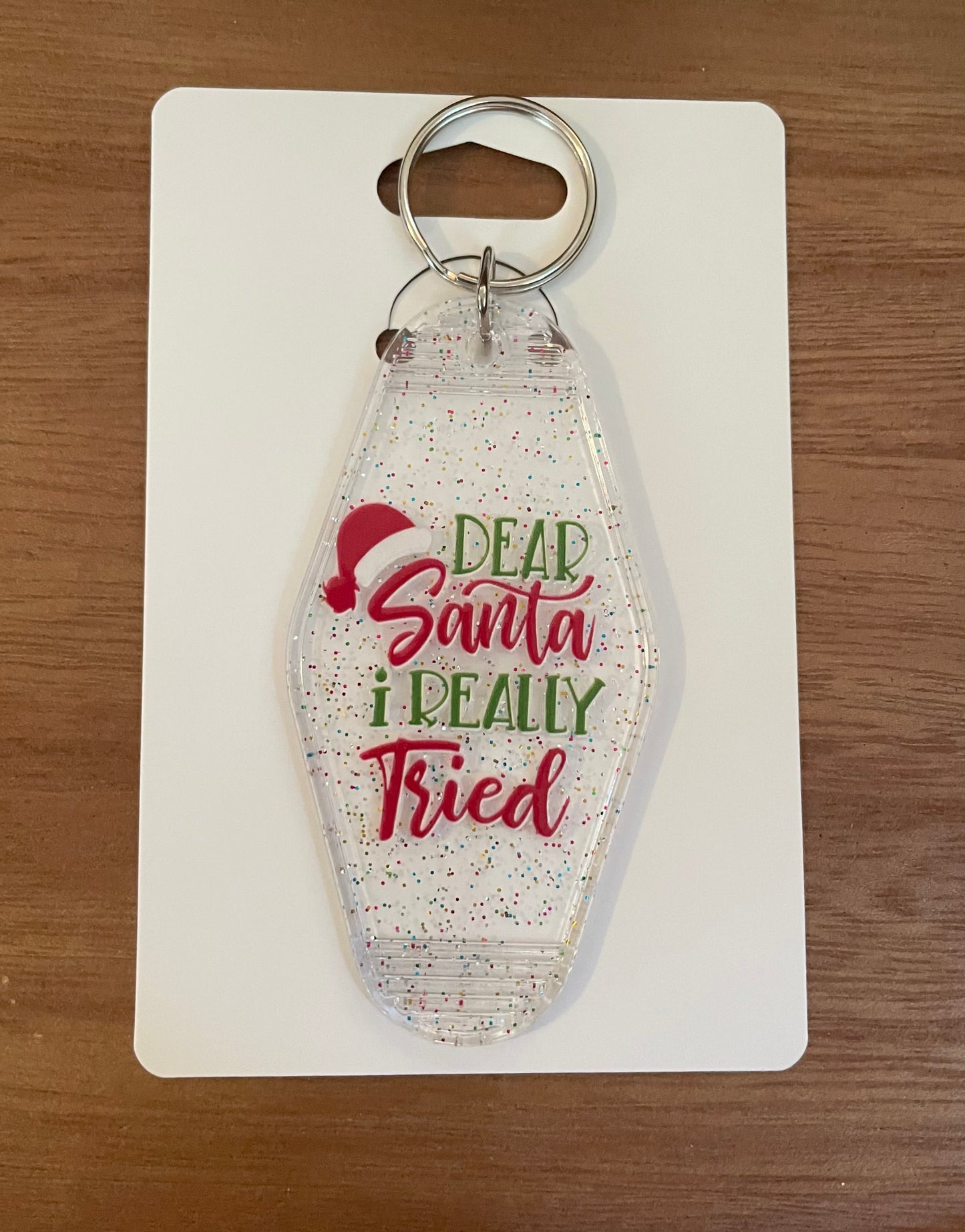 Hotel Keychain: Christmas Themed