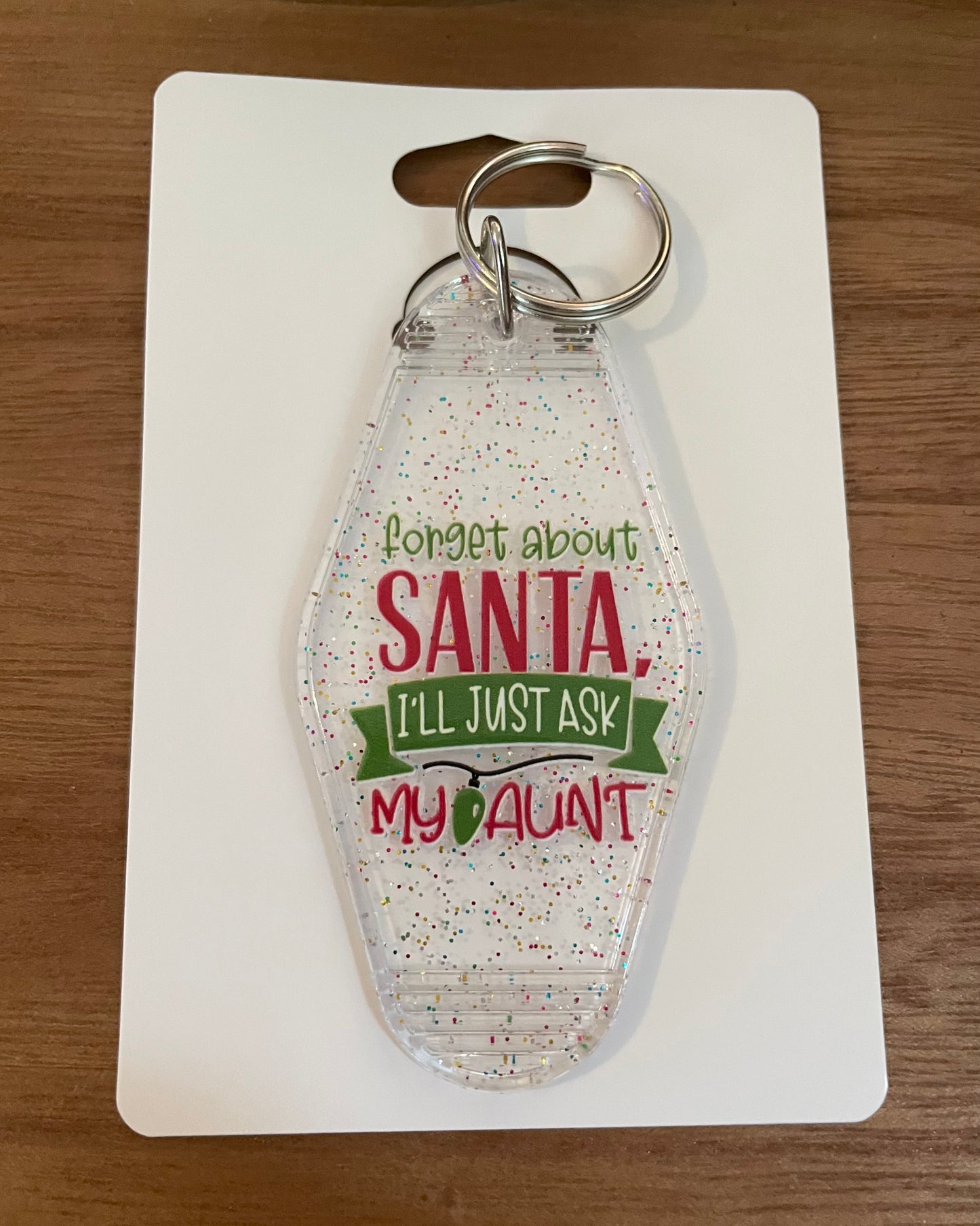 Hotel Keychain: Christmas Themed