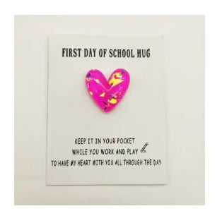 Pocket Hug: Back to School Heart