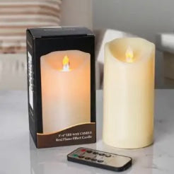 LED Wax Candle with Remote