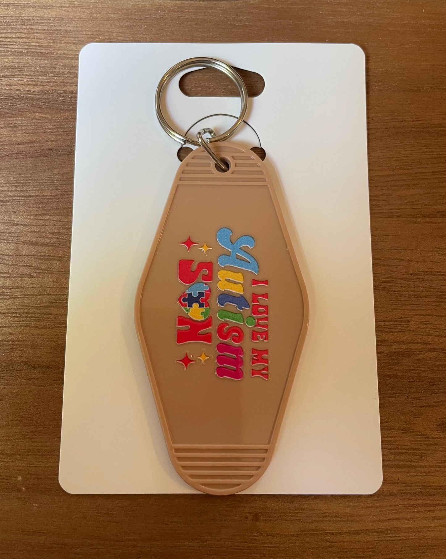 Hotel Keychain: Autism