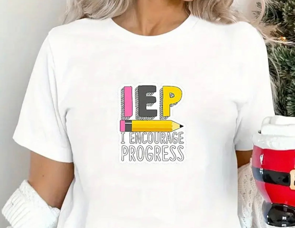 Decal Only: IEP (I Encourage Progress)