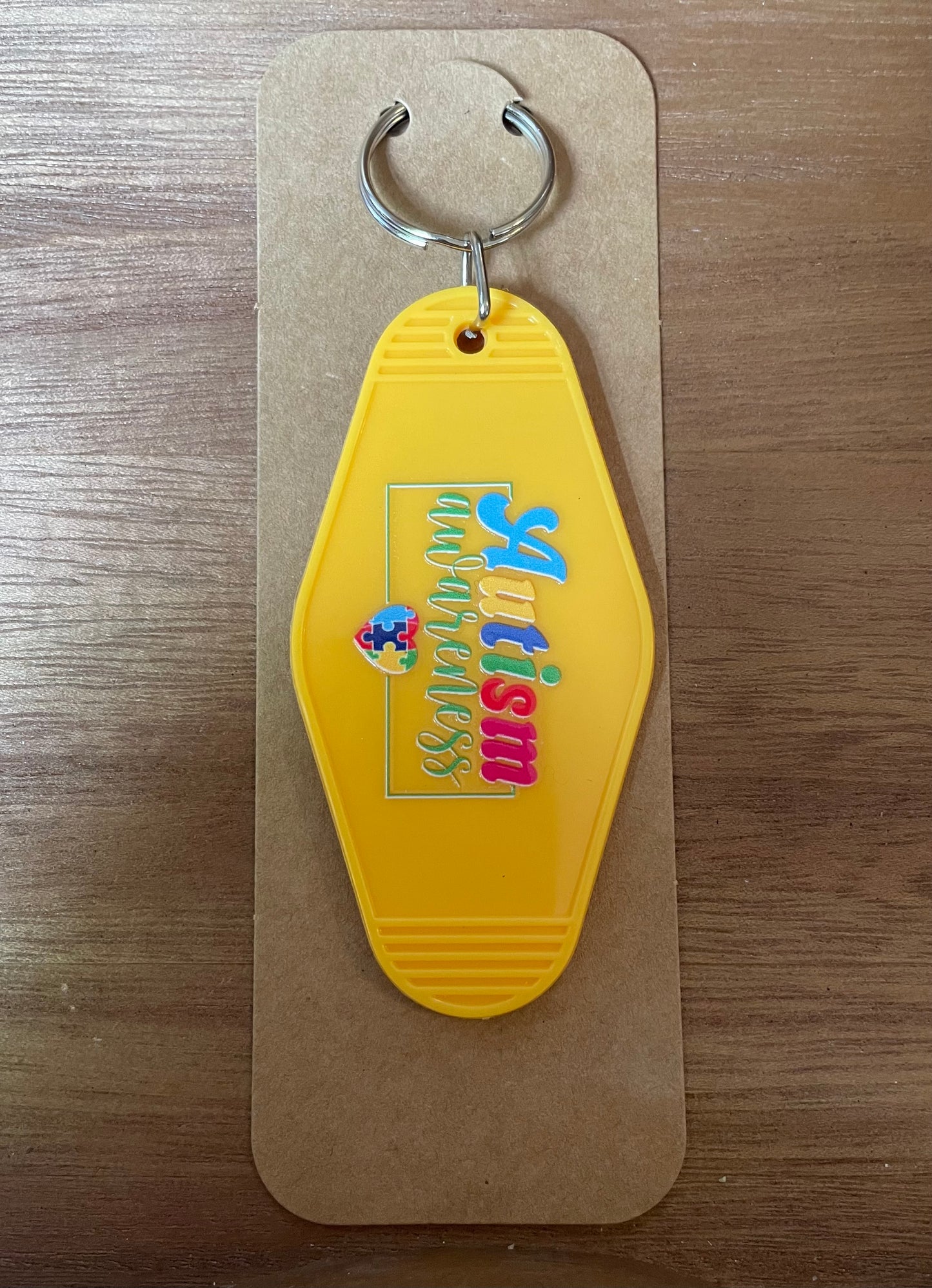 Hotel Keychain: Autism