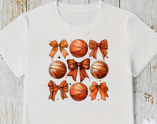 ✨Decal Only: Basketballs and Bows