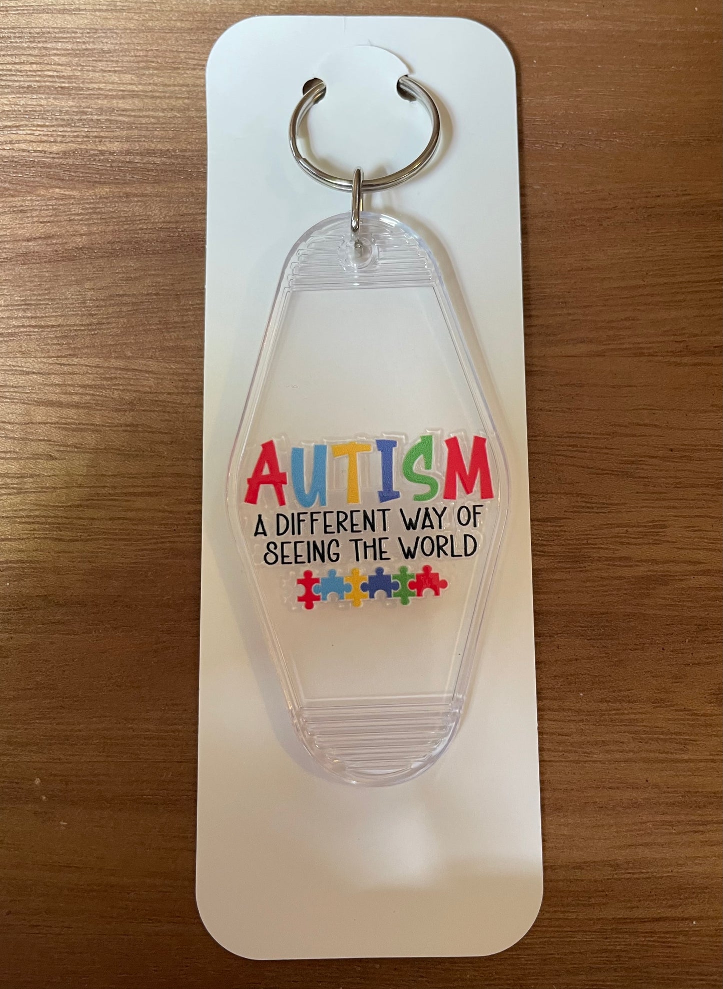 Hotel Keychain: Autism
