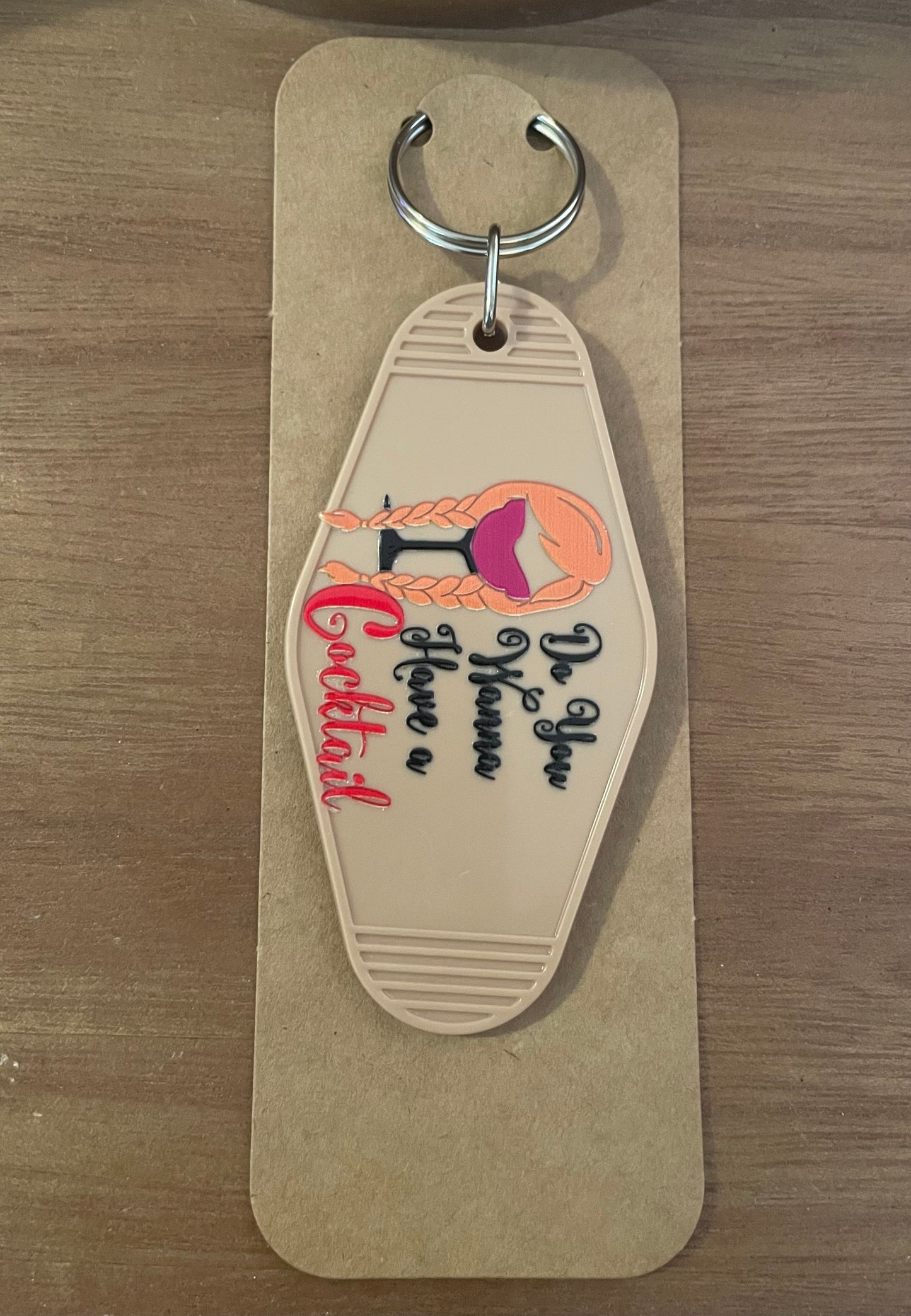 Keychain: Drinking Keychain