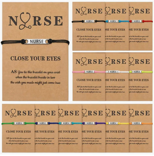 Wish Bracelet: Nurse (Bar)
