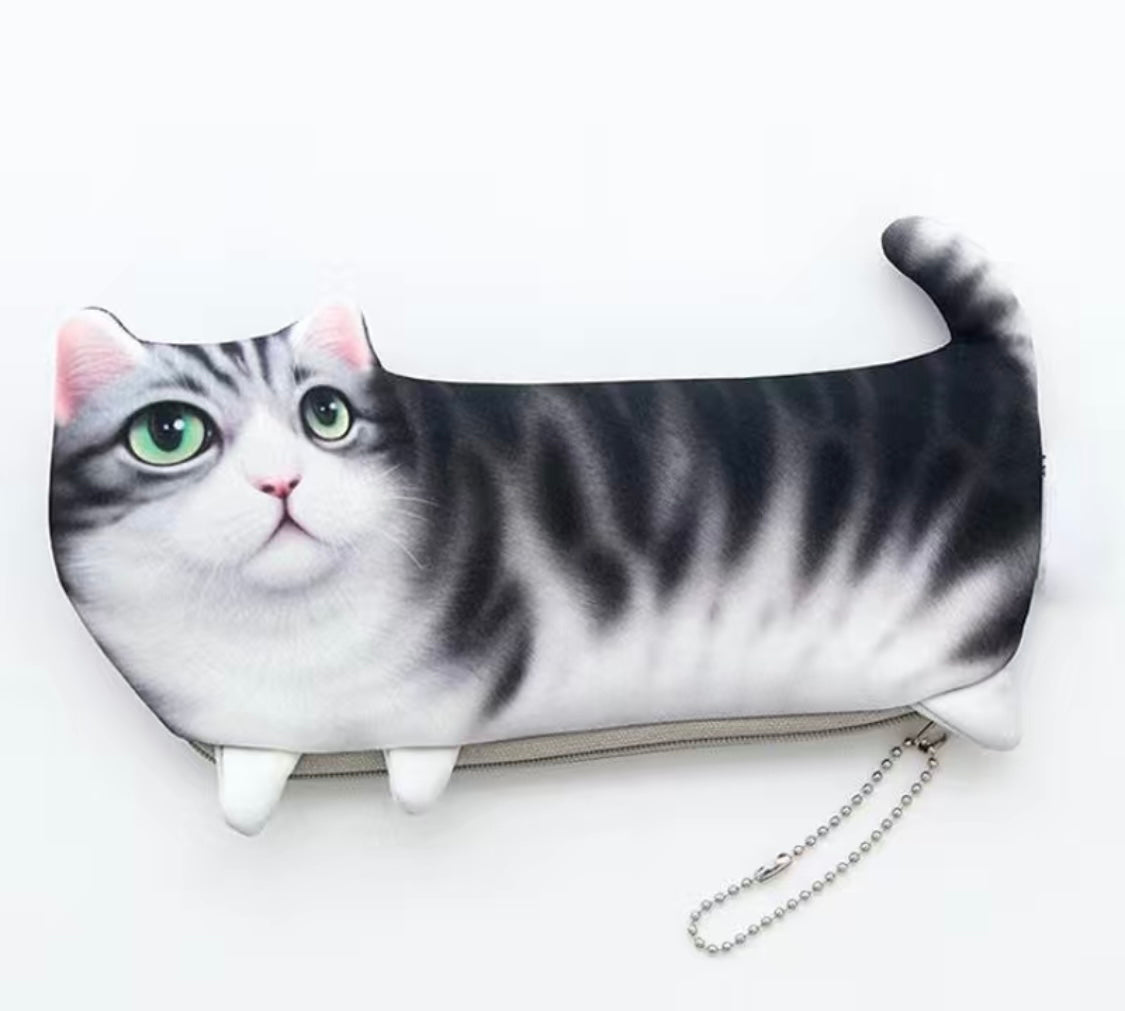 Cat Pencil Pouch (Personalized)